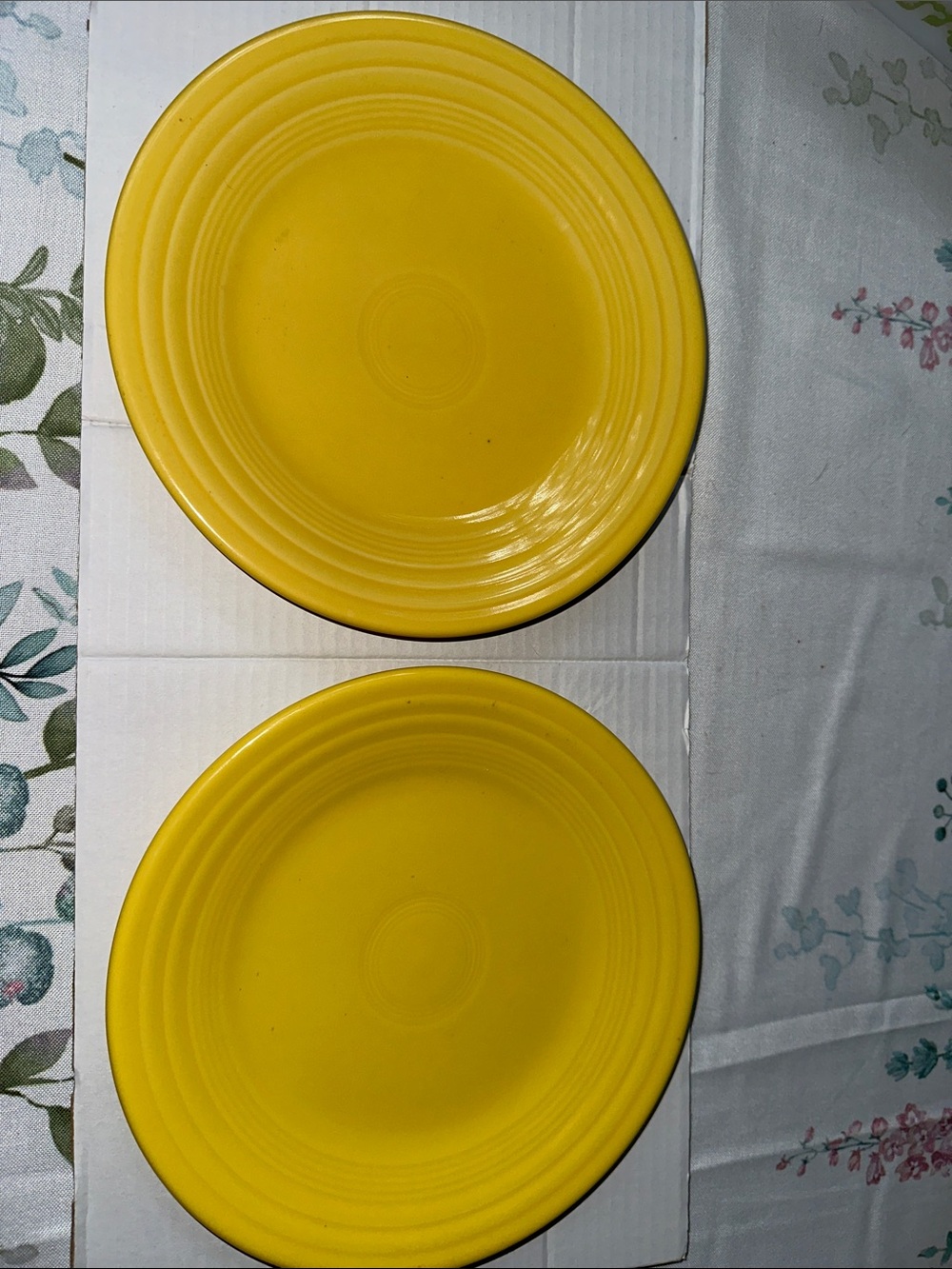 Set of 2 Fiesta Yellow Bowls Homer Laughlin Lead Free Fiestaware USA